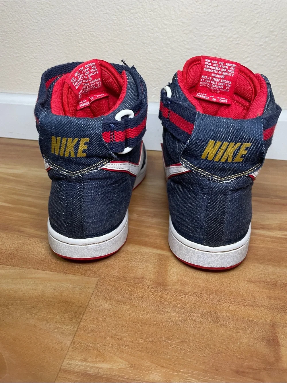 Nike Vandal High Supreme (VNTG) Sneakers (size 9)